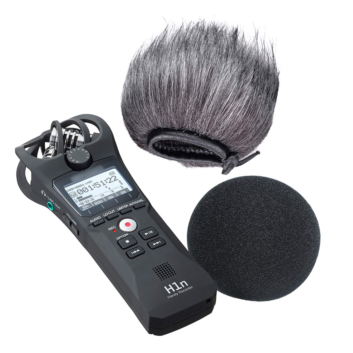 Amazon.com: SUNMON Zoom H1n & H1 Recorder Foam, Outdoor Deadcat